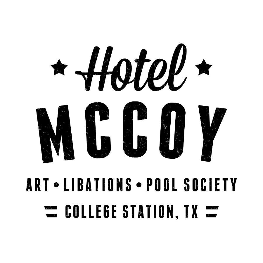 Hotel Mccoy - Art, Libations, Pool Society College Station Ngoại thất bức ảnh